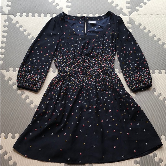 Cooperative Dresses & Skirts - Urban Outfitters Navy Patterned Dress